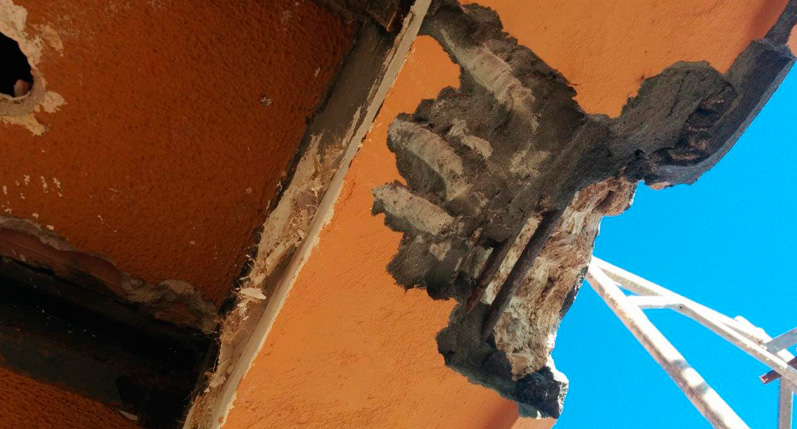 Rehabilitación fachada Edificio Bonaire en Playa Bellreguard | Estudio Arquitectura Roberto Moratal